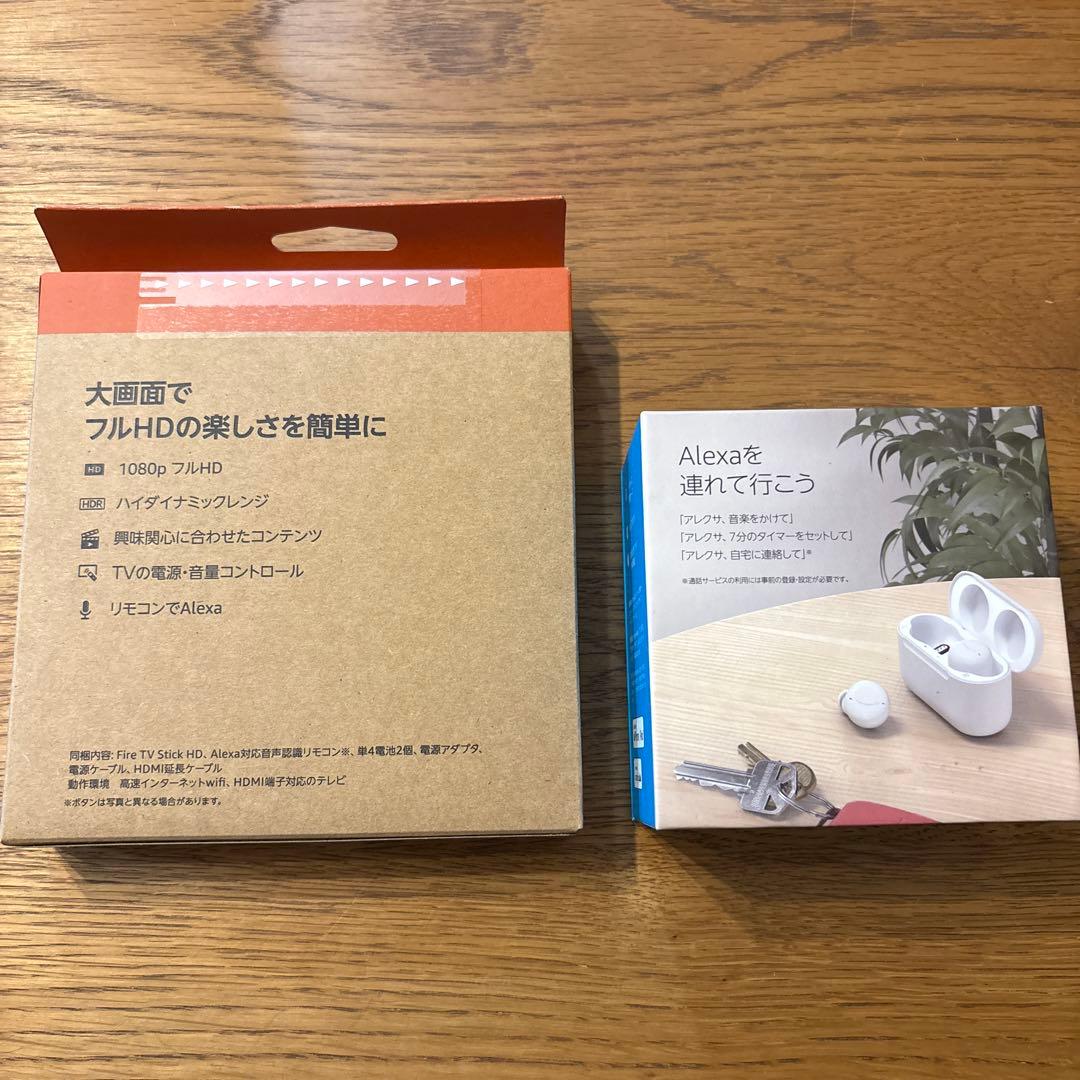 テレビ Amazon Fire TV Stick HD 8GB & echo buds