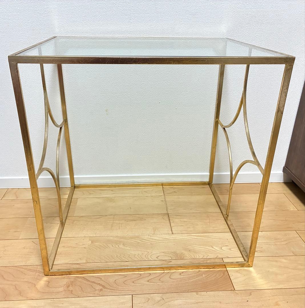 ZARA(ザラホーム) ガラスサイドテーブル