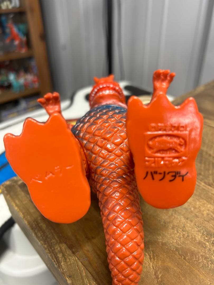 ブルマァク　怪獣シリーズ　ベムラー　フィギュア　ソフビ　当時もの　2000年