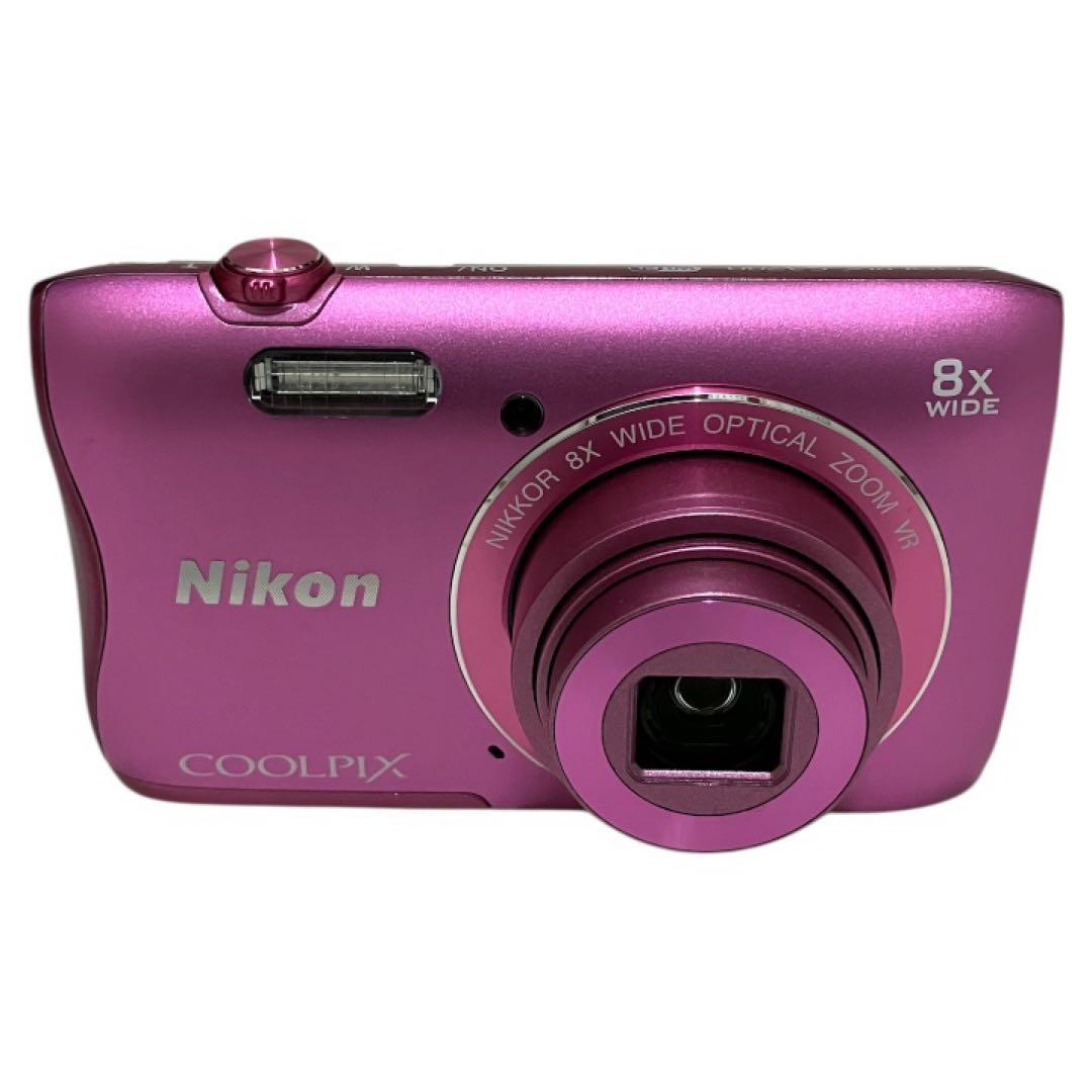 Nikon COOLPIX S3700 PK Wi-Fi搭載 デジカメ ピンク
