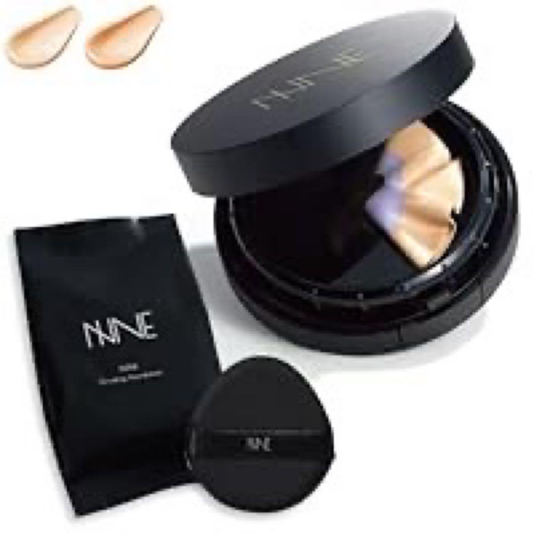 【本体＋レフィル2個+パフ】NNEグライディングファンデーション ニュートラル