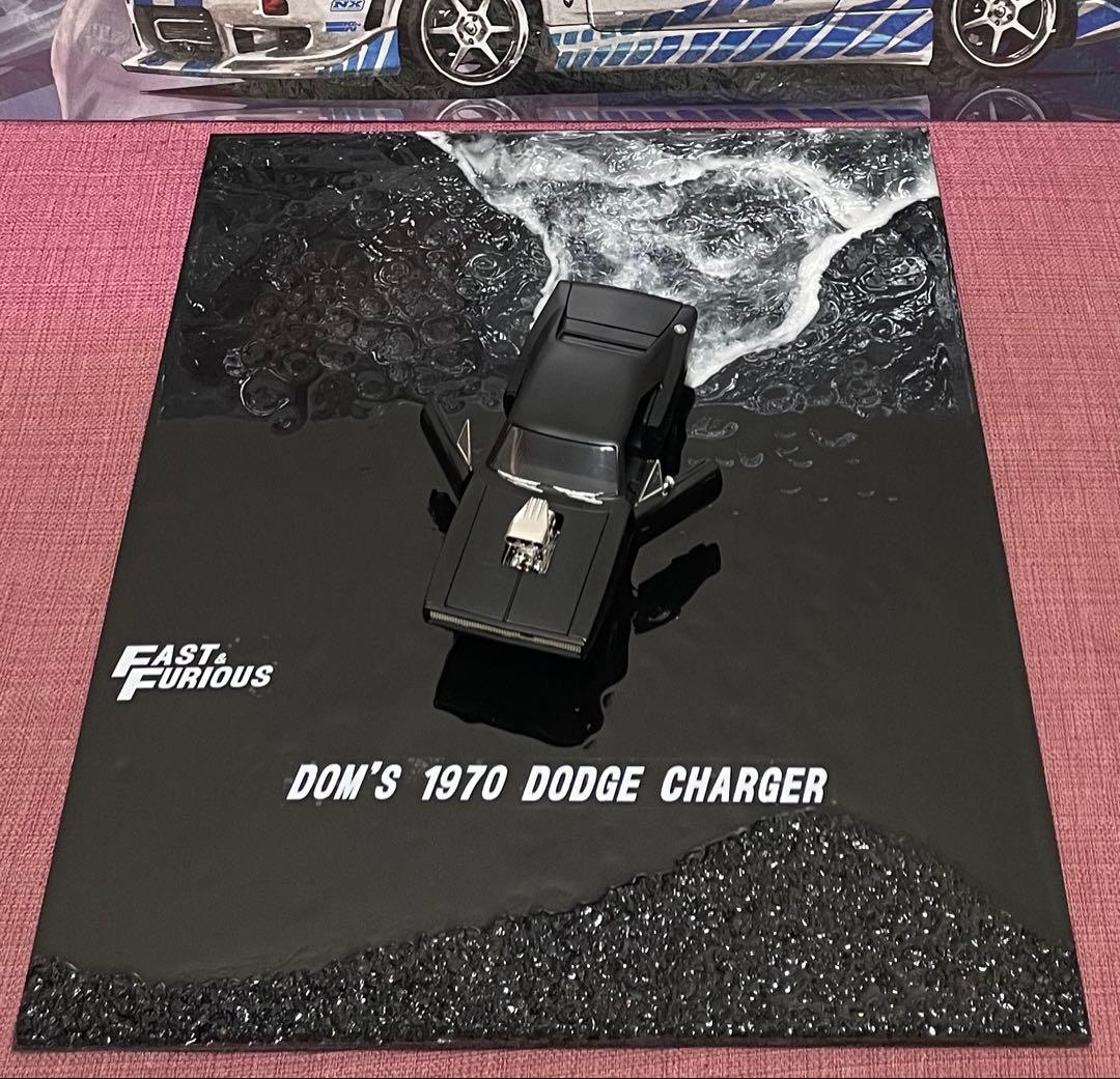 ☆ワイルドスピードミニカー　オリジナルアートパネル CHARGER☆