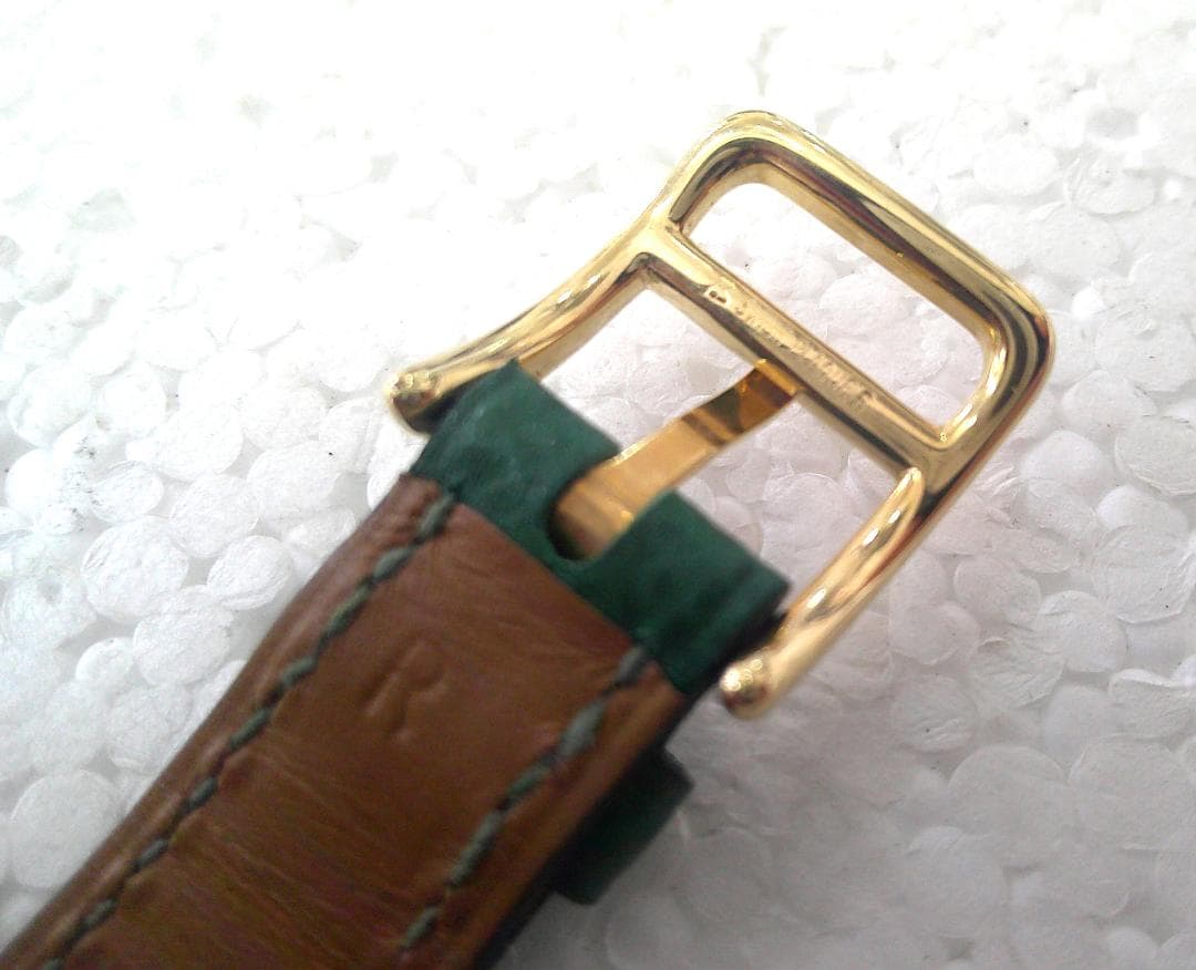 ★HERMES エルメス ケリーウォッチ 時計ベルトのみ レザー グリーン★