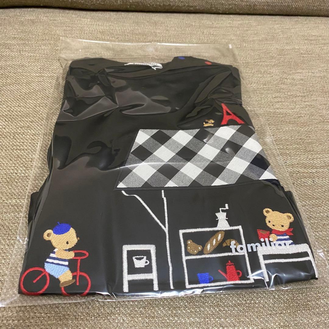 【新品未使用】familiar 半袖Tシャツ 黒