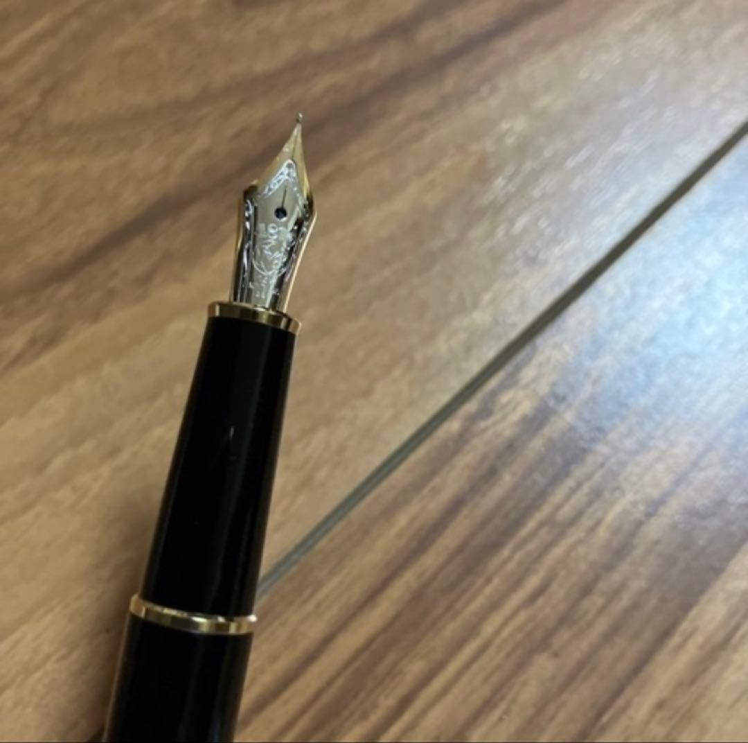 31年前の物です。MONT BLANC 万年筆 ケース付き　14k