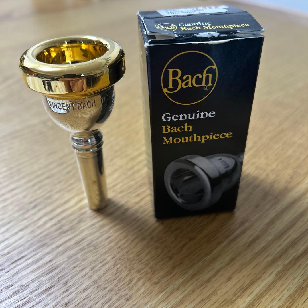 Vincent Bach 11C リム・カップ金メッキ