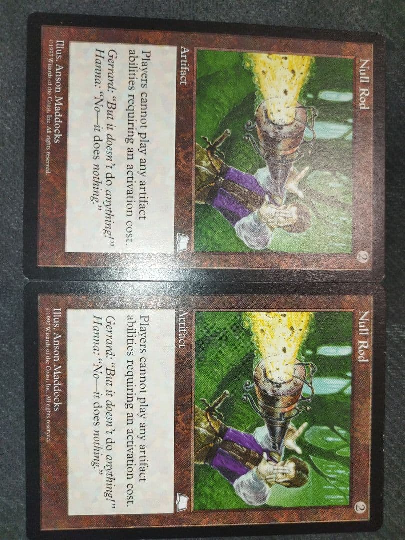 【最終値下げ】MTG WTH 無のロッド 英語版 2枚セット