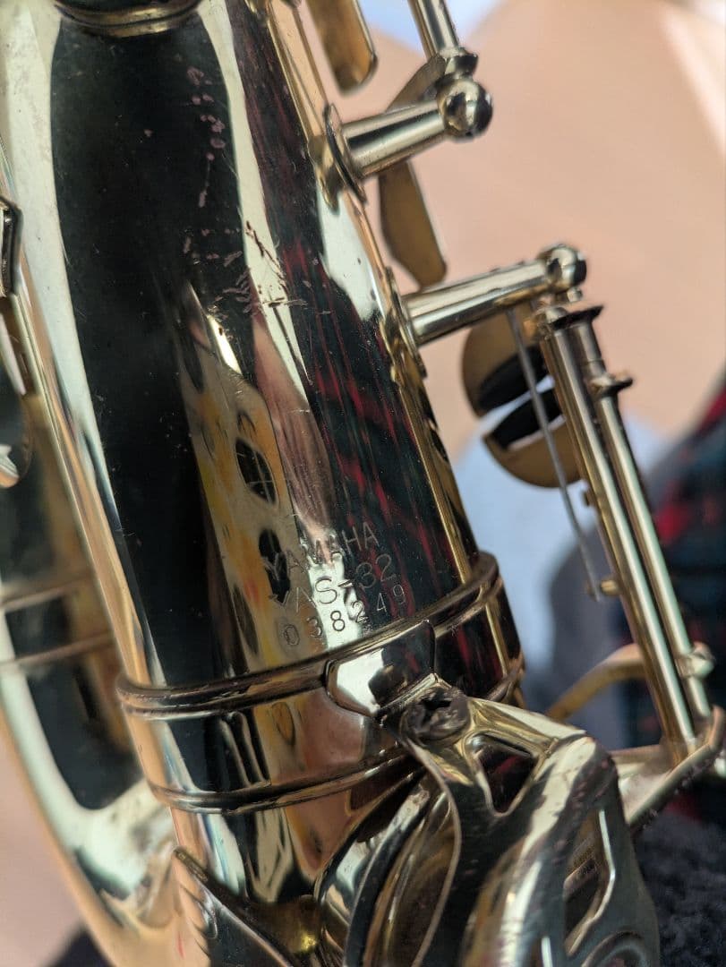 Yamaha サックス ゴールド 本体 ケース付き