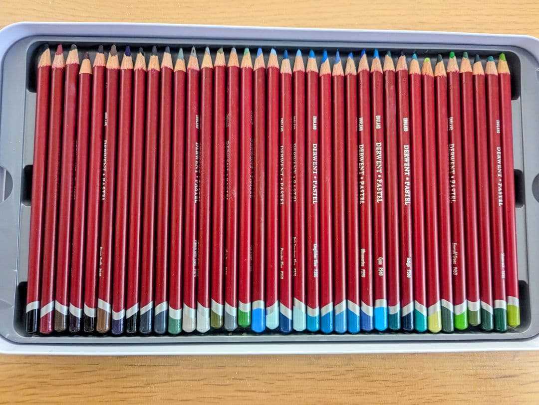 S DERWENT PASTEL PENCILS 72色セット