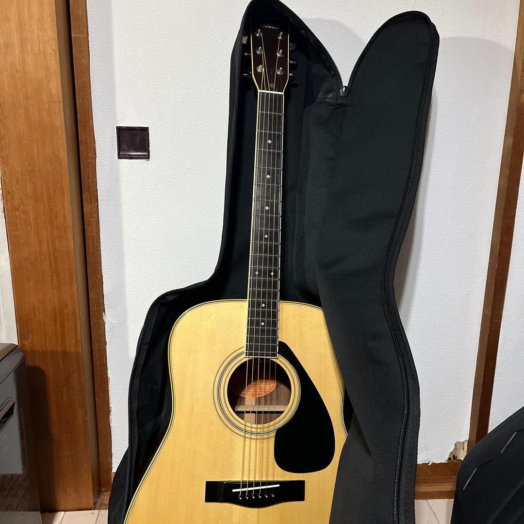 ヤマハFG301Bアコースティックギター(美品)ソフトケース付き