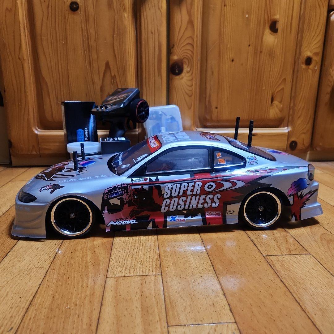 ■専用■　　タミヤ ドリフト ラジコン フルセット　TT01 シルビア　ボディ