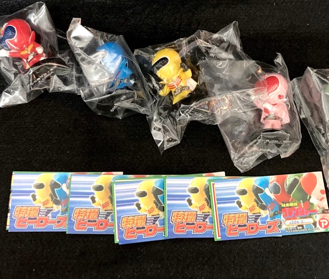 ◆ ５個セット 「特撮ヒーローズ ゴレンジャー」PLEX