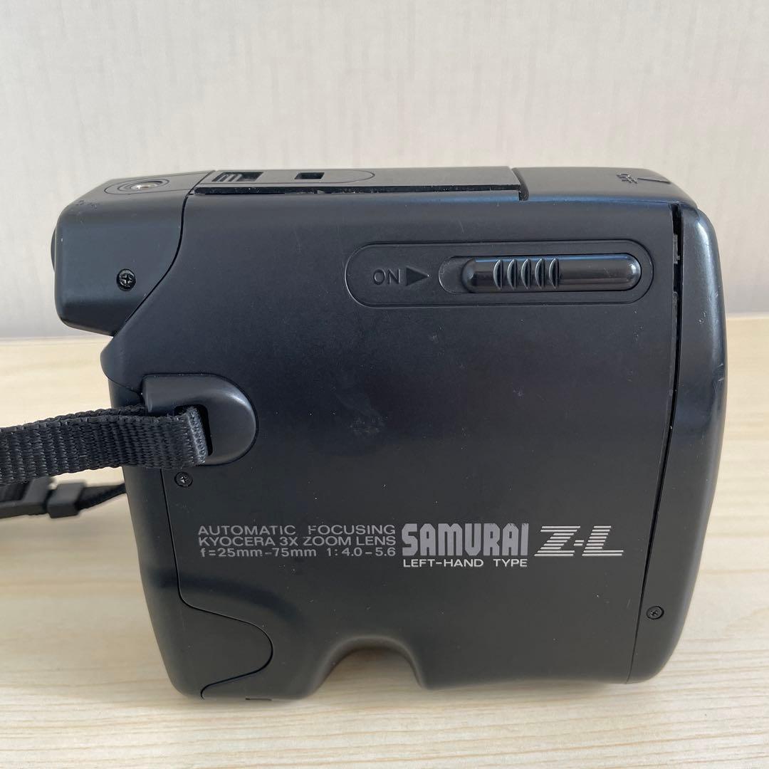希少！左利き用フィルムカメラ『サムライ』KYOCERA SAMURAI Z-L