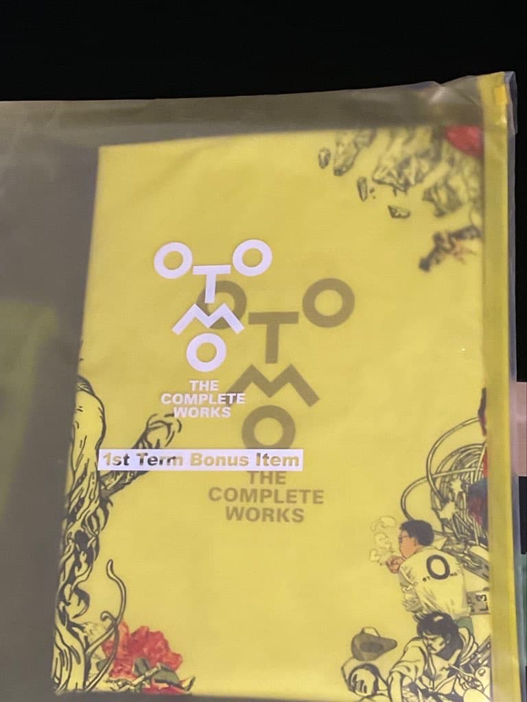 大友克洋全集 第一期全巻購入特典 Tシャツ XLサイズ