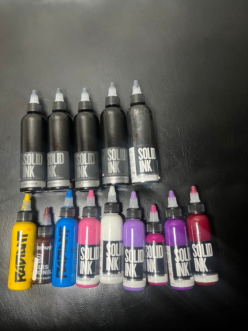 SOLID INK /タトゥーインクセット(個別売り要相談