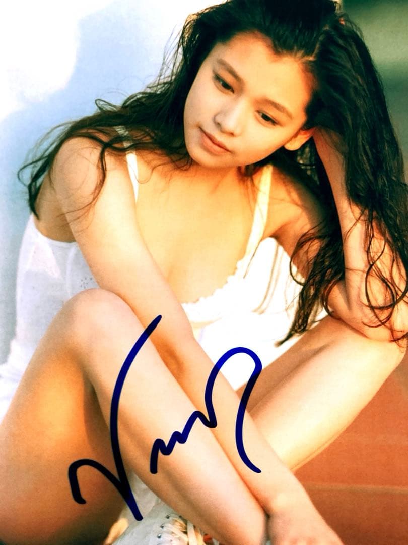 ビビアン・スー直筆サイン入り2Lサイズ写真…Vivian Hsu…