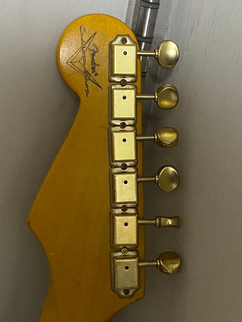 詳細不明　カスタムエレキギター ヘビーレリック　ＳＲＶ仕様　音良し