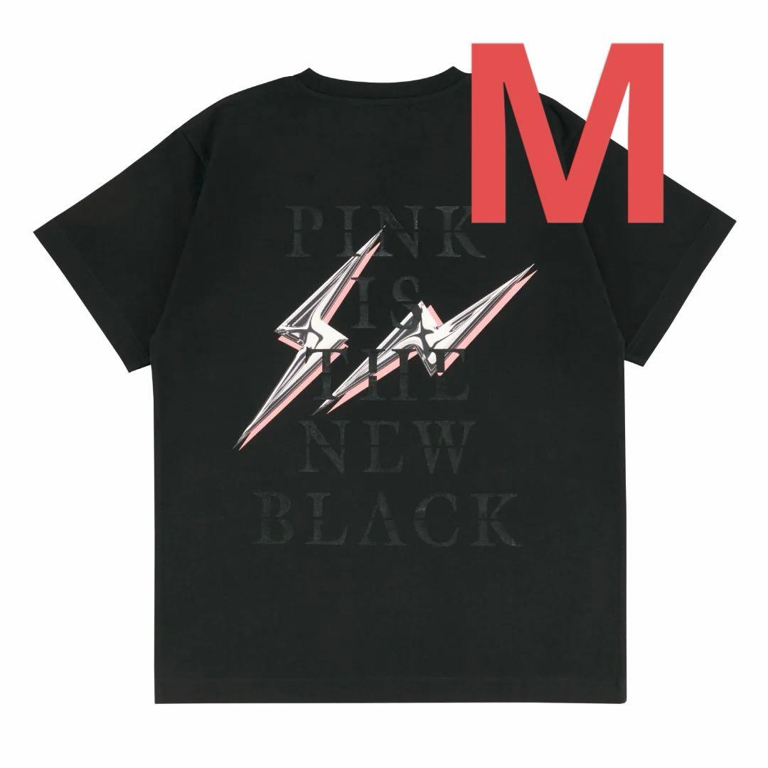 フラグメント x BLACKPINK Tシャツサンダー \