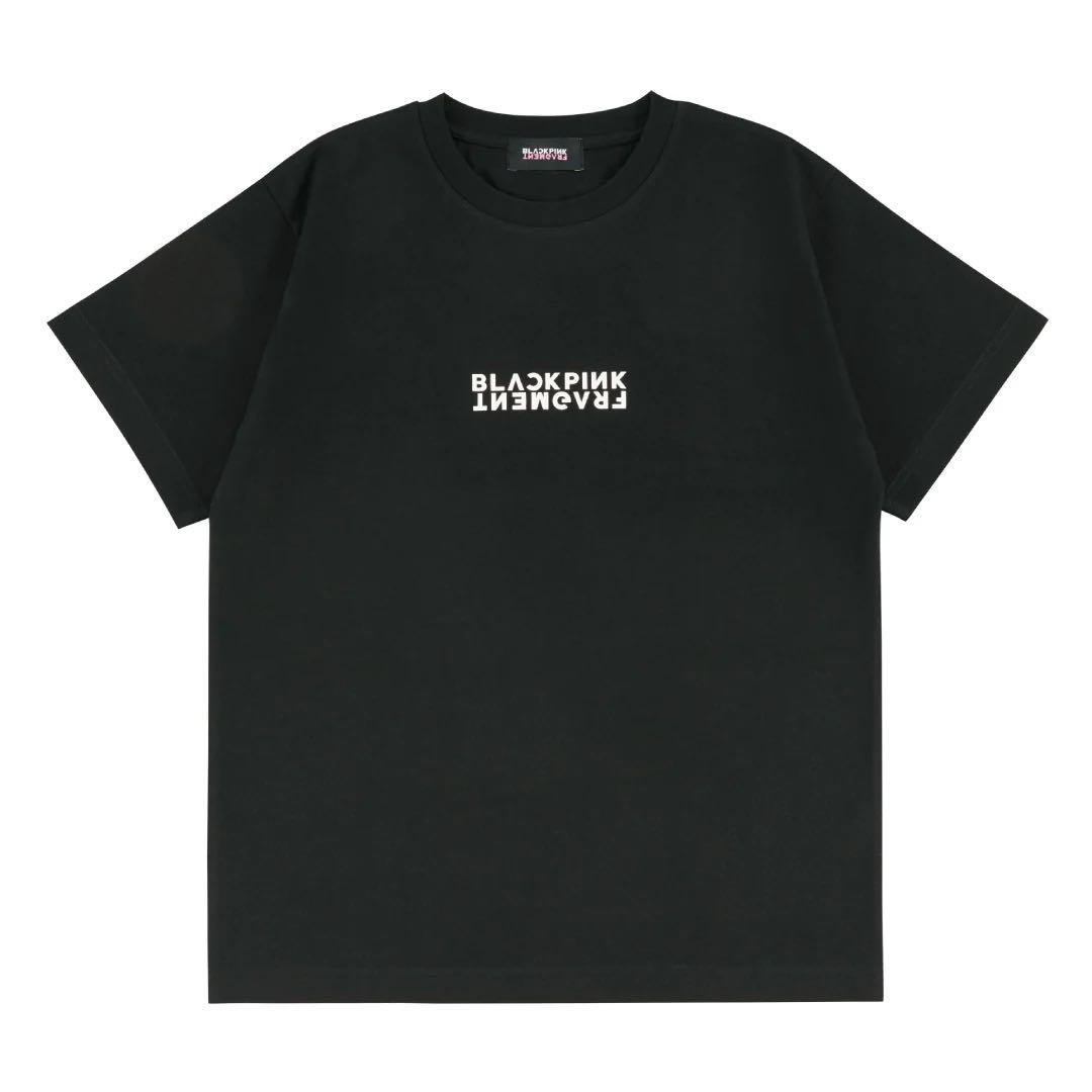 フラグメント x BLACKPINK Tシャツサンダー \"ブラック\" M
