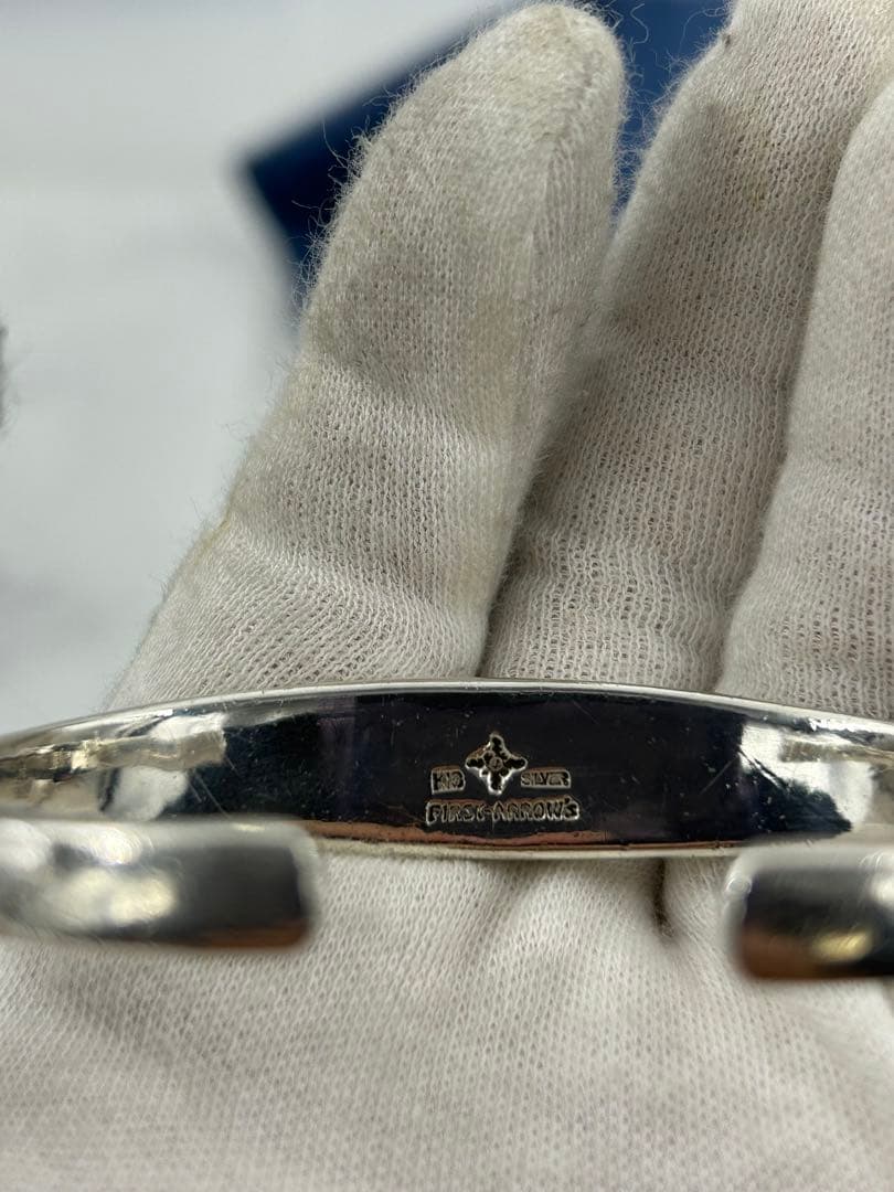 FIRST ARROW's ファーストアローズ　K18 シルバー　バングル