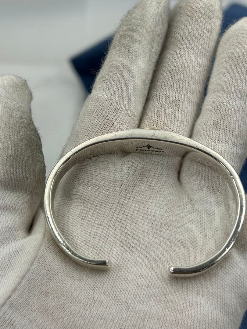 FIRST ARROW's ファーストアローズ　K18 シルバー　バングル