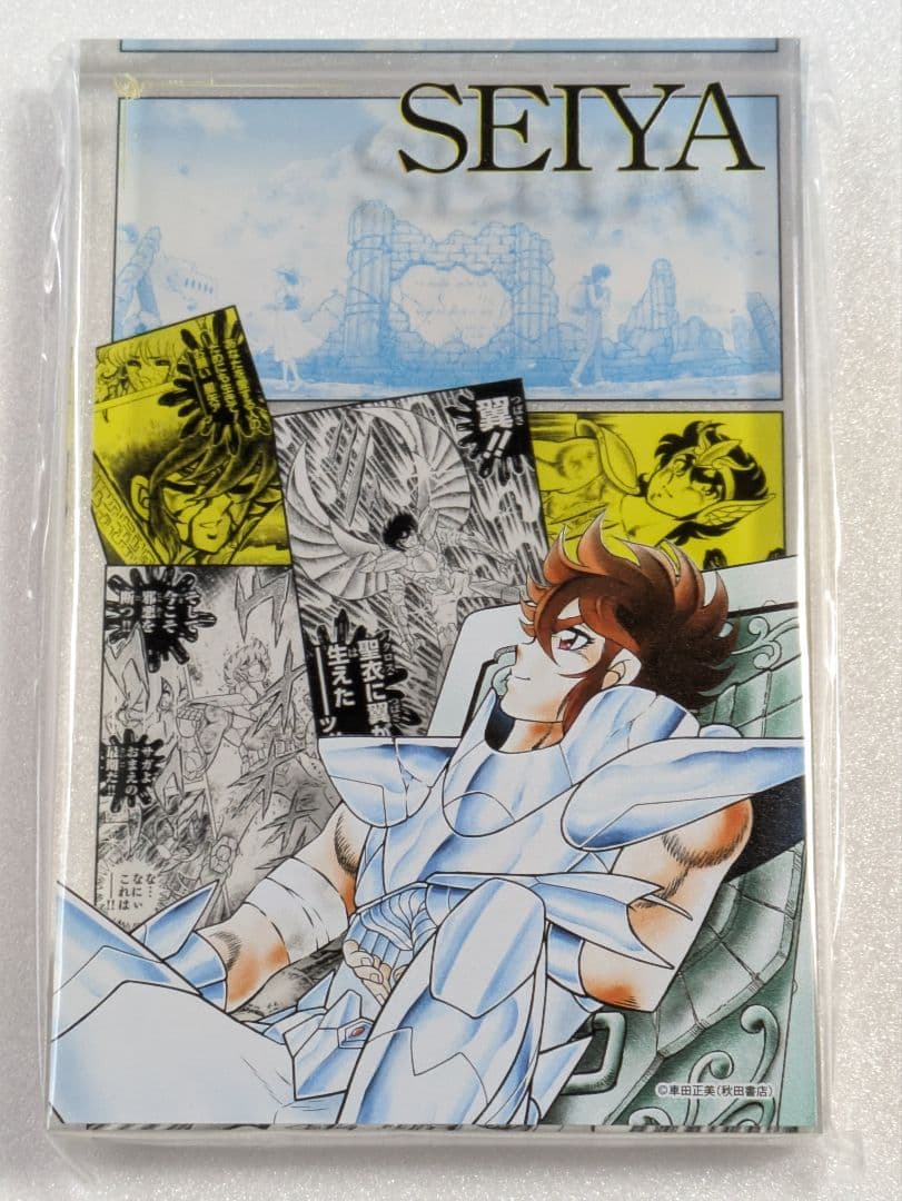 聖闘士星矢　THEN　廃墟の花　掲載記念　アクリルブロック　全5種　新品未開封