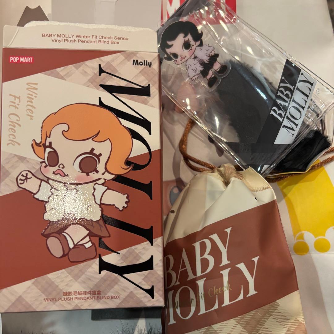 POP MART Molly Winter Fit Check ぬいぐるみ