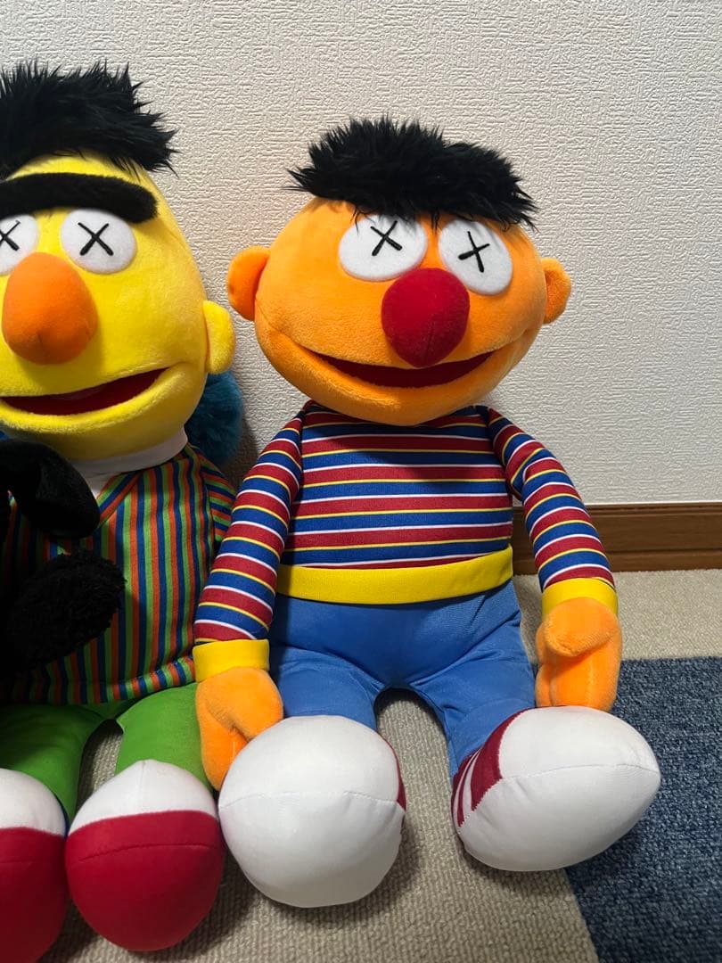 KAWS×UNIQLO セサミストリート＆スヌーピーぬいぐるみ7体セット