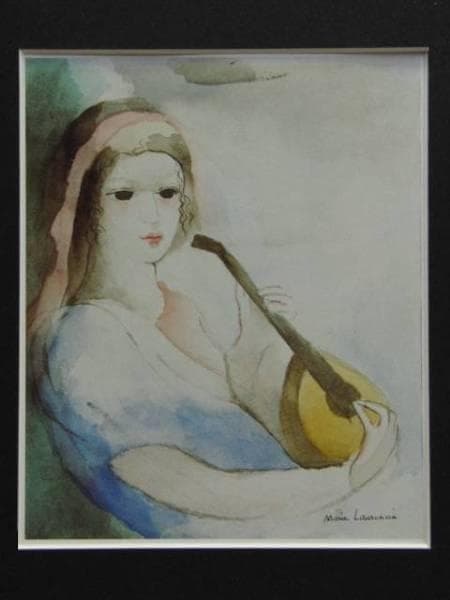 Marie Laurencin、FEMME A GUITARE