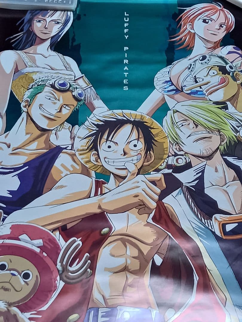 ワンピース　ルフィ海賊団　ポスター
