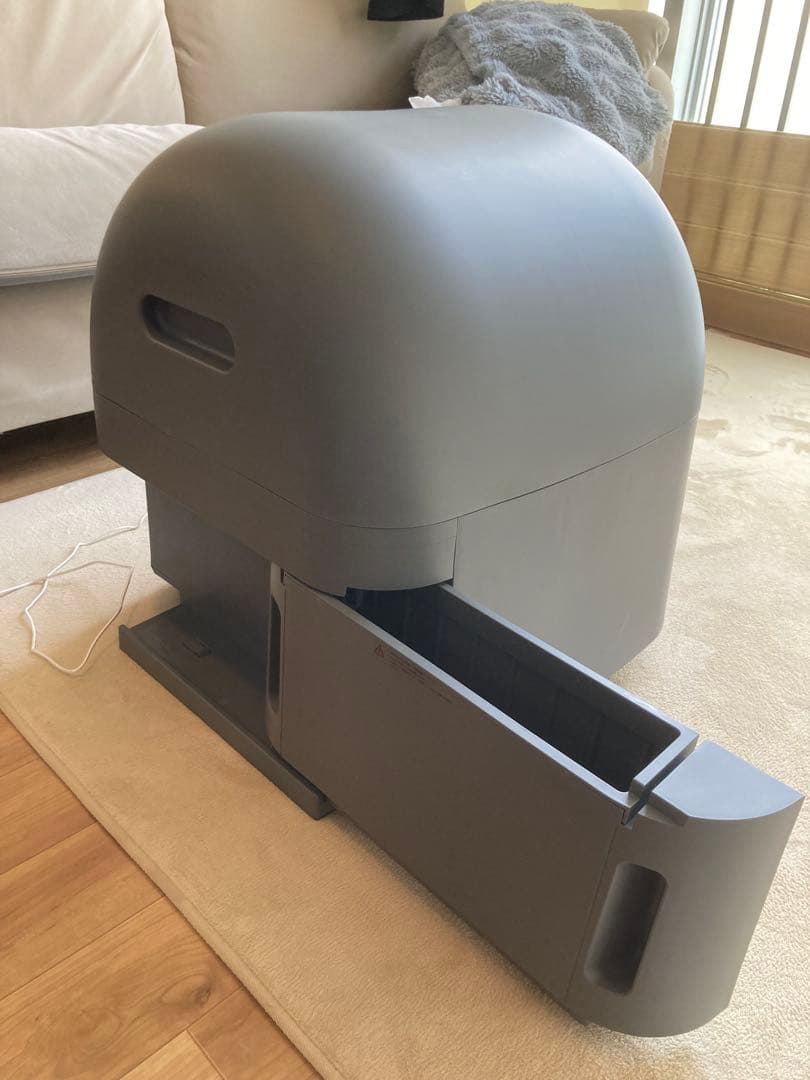 HHOLOVE 自動猫トイレPRO L1ダークグレー　多頭飼いにも対応
