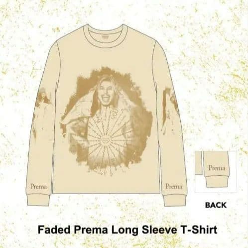 藤井風 Prema Long Sleeve T-Shirt Mサイズ
