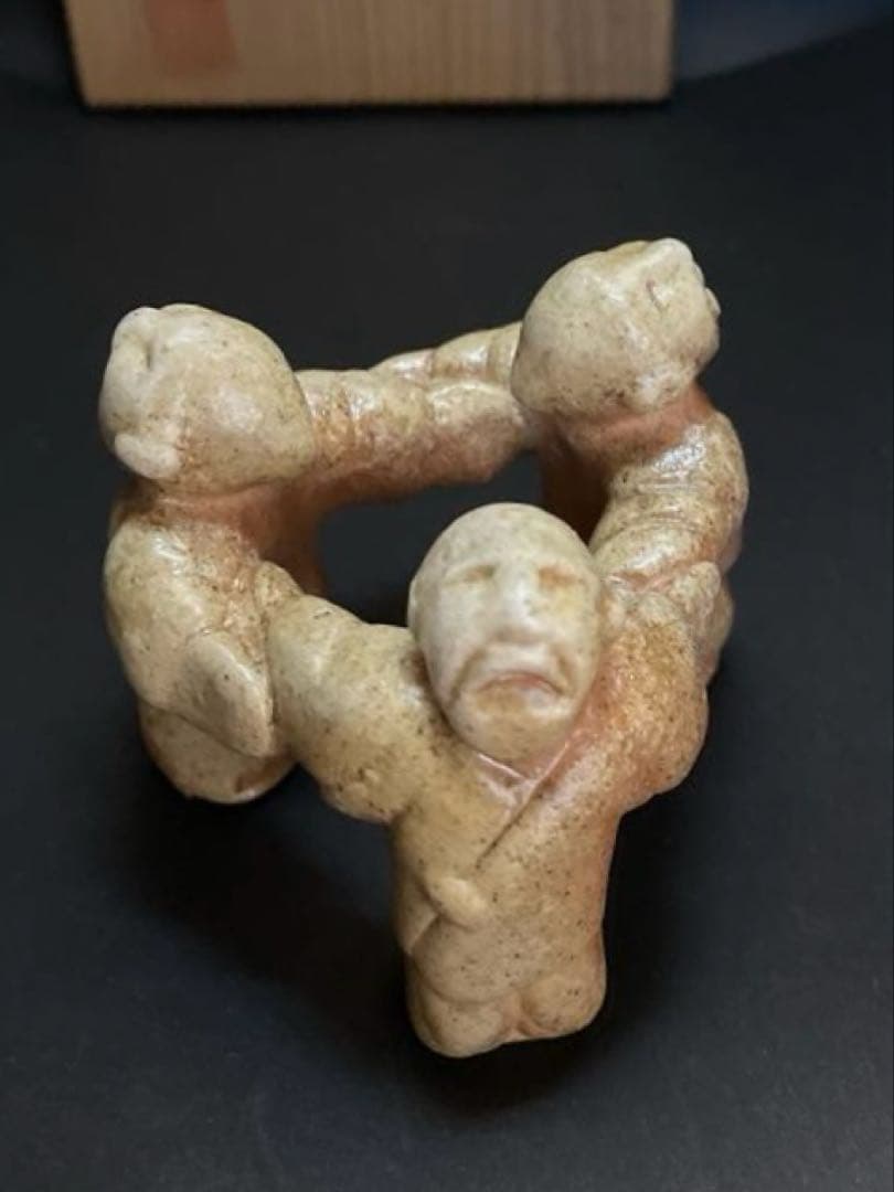 【蓋置】 宗陶 信楽 *茶道　C1