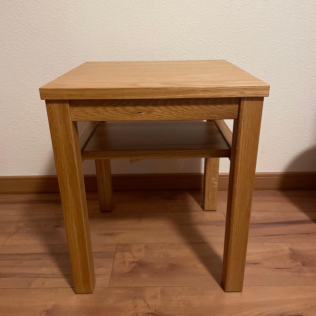 無印良品 サイドテーブルベンチ