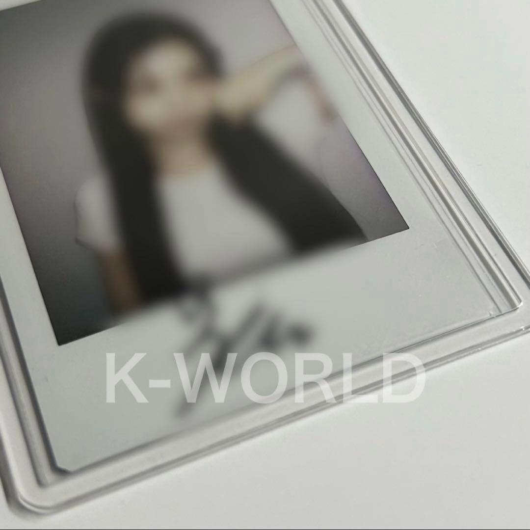 NMIXX FORWARD soundwave 直筆サイン ポラロイド ギュジン