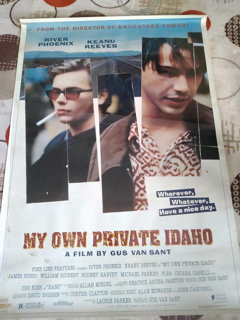 2枚組　マイ・プラべート・アイダホ　キアヌ・リーブス　日本US2枚