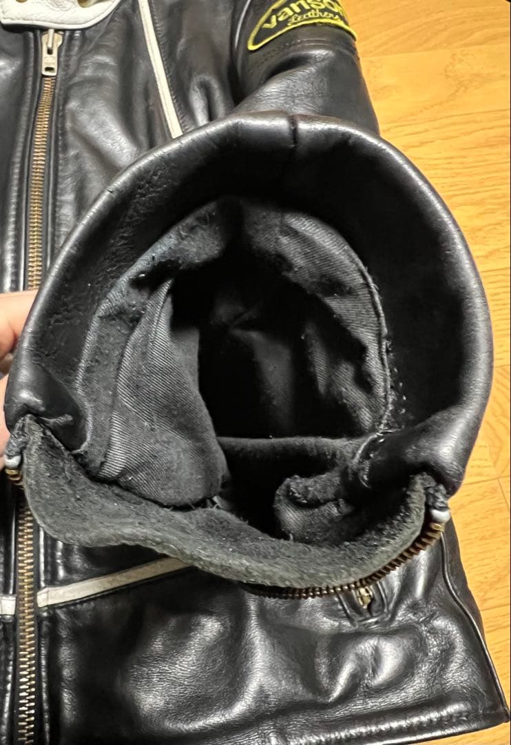 jiro様VANSON RJV シングル ライダース ジャケット USA製 40