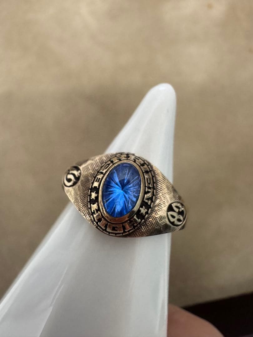 ジャスティン　カレッジリング　10K　1983　JOSTENS　リング　指輪