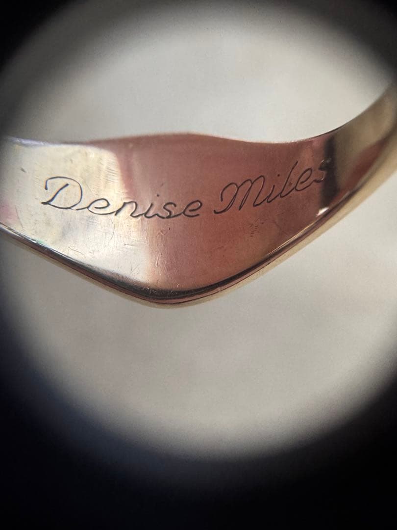 ジャスティン　カレッジリング　10K　1983　JOSTENS　リング　指輪