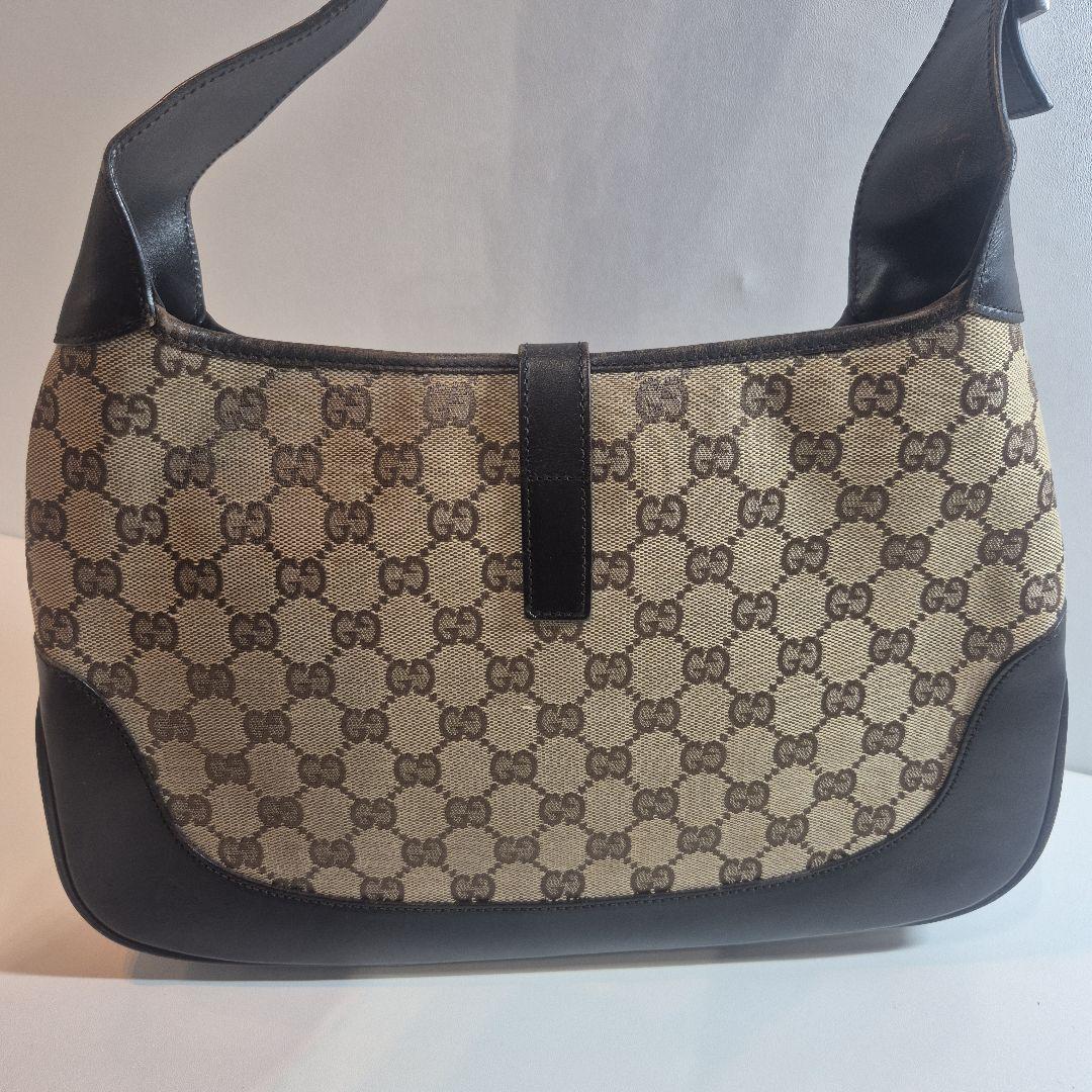 GUCCI　GGキャンバス　ジャッキーライン　シェリーライン　ワンショルダー