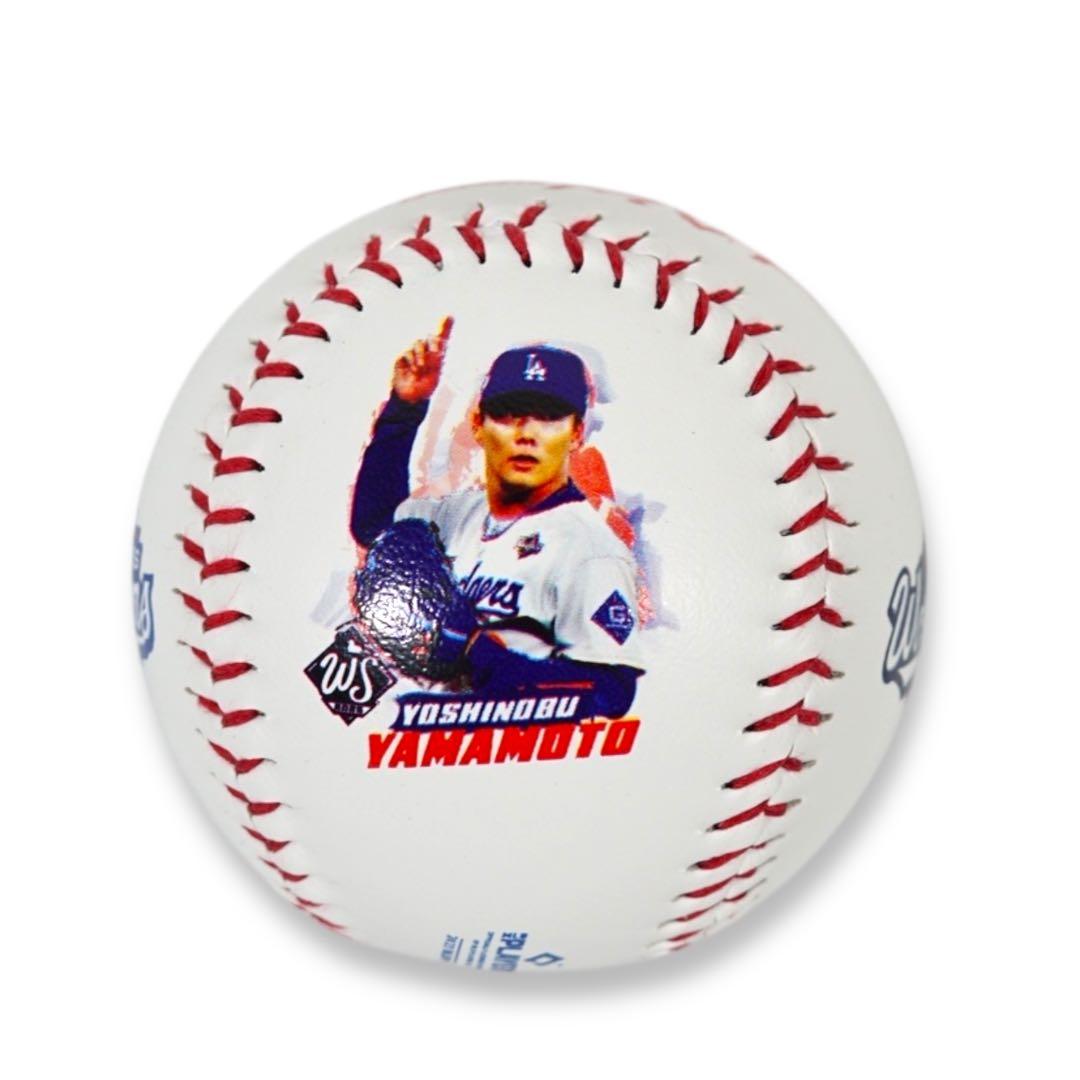 Dodgers 山本由伸　MVP 記念ボール　ドジャース　ワールドシリーズ