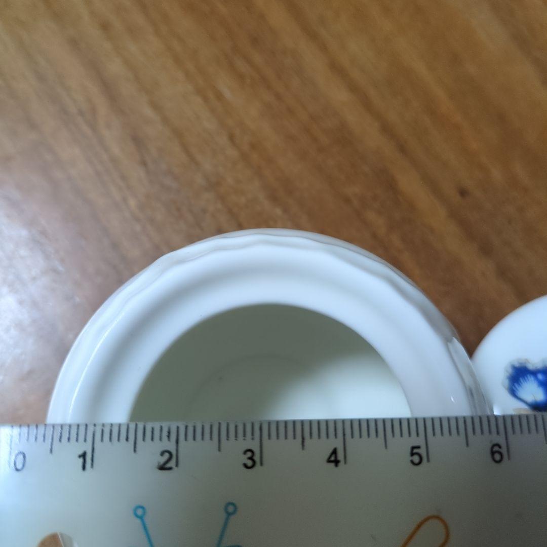 ティーセット　イングランド　陶器製　ミルク＆シュガー入れ