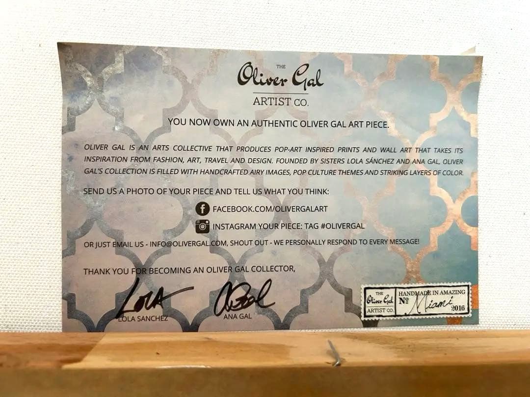 OliverGal CHANEL アート