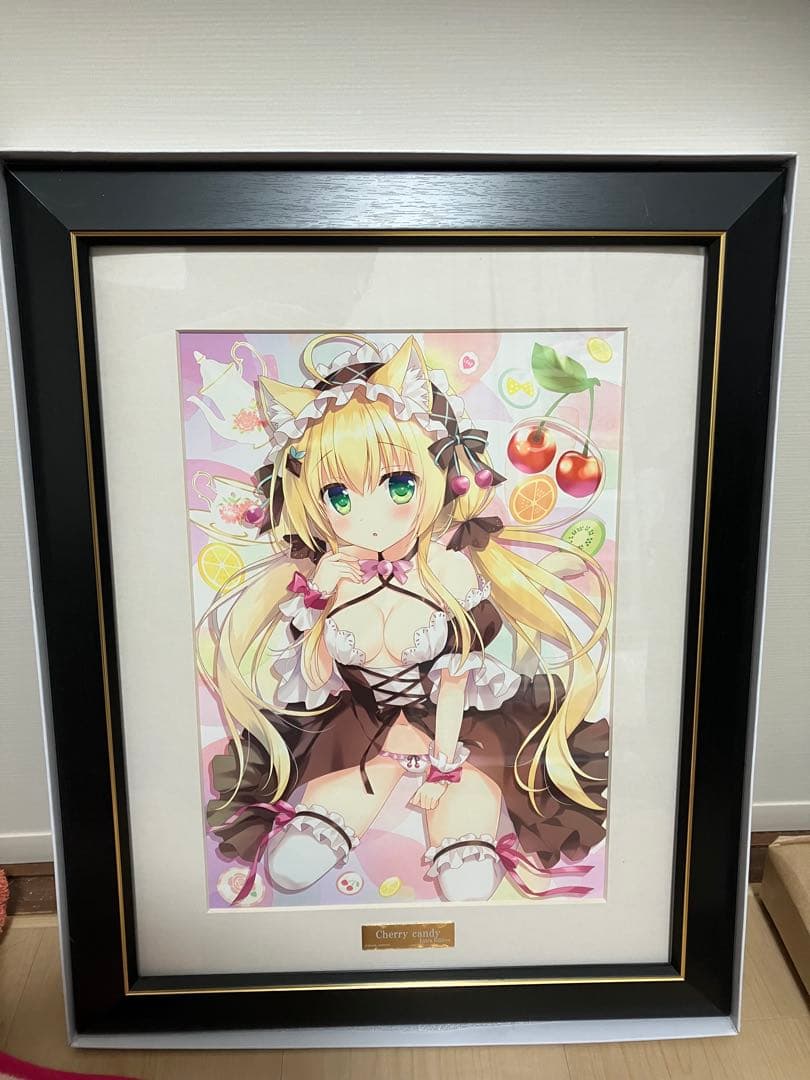 あめとゆき先生　ブレンドリームA4複製原画　Cherry candy Extra