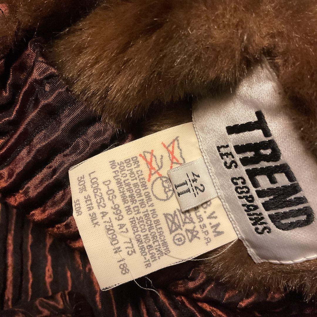 ジャケット・アウター 00s les copains reversible far coat y2k