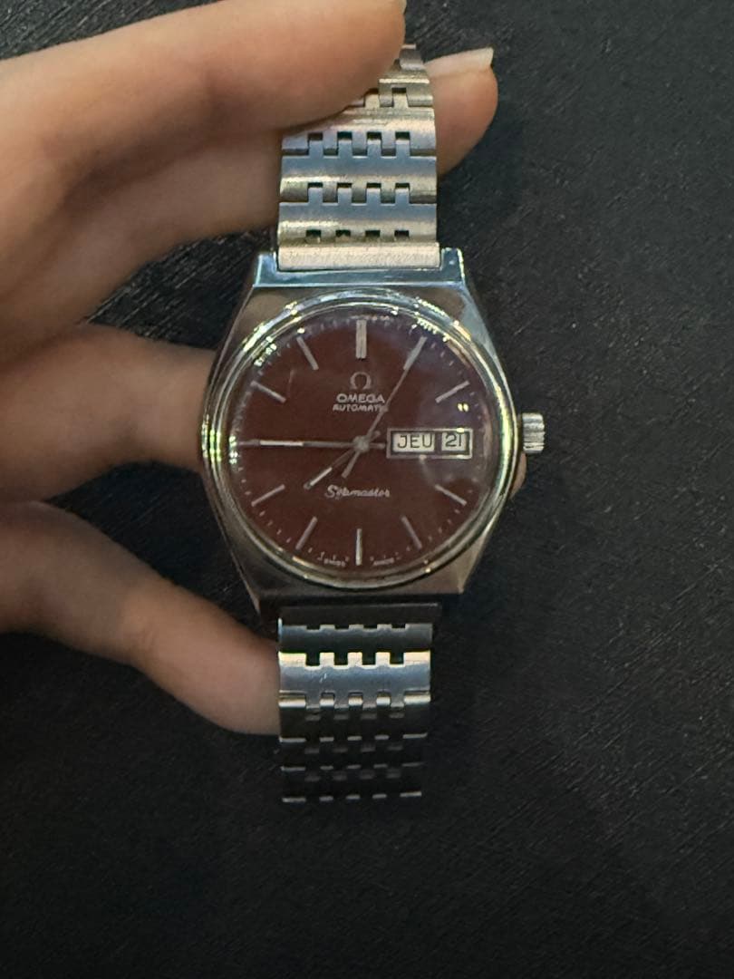 ぬ　オメガ　シーマスター　オートマティック