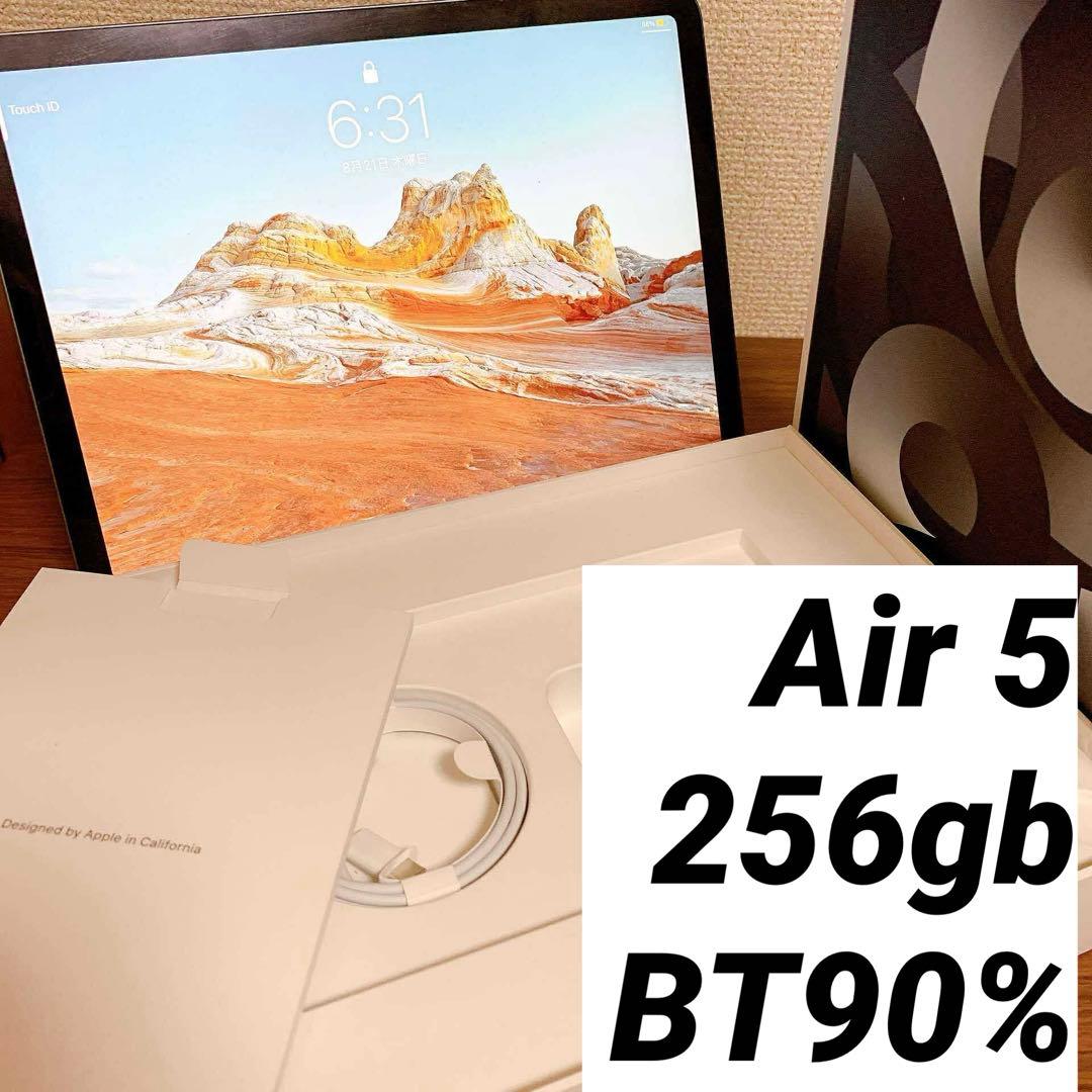 美品iPad Air 第5世代256GB BT90%
