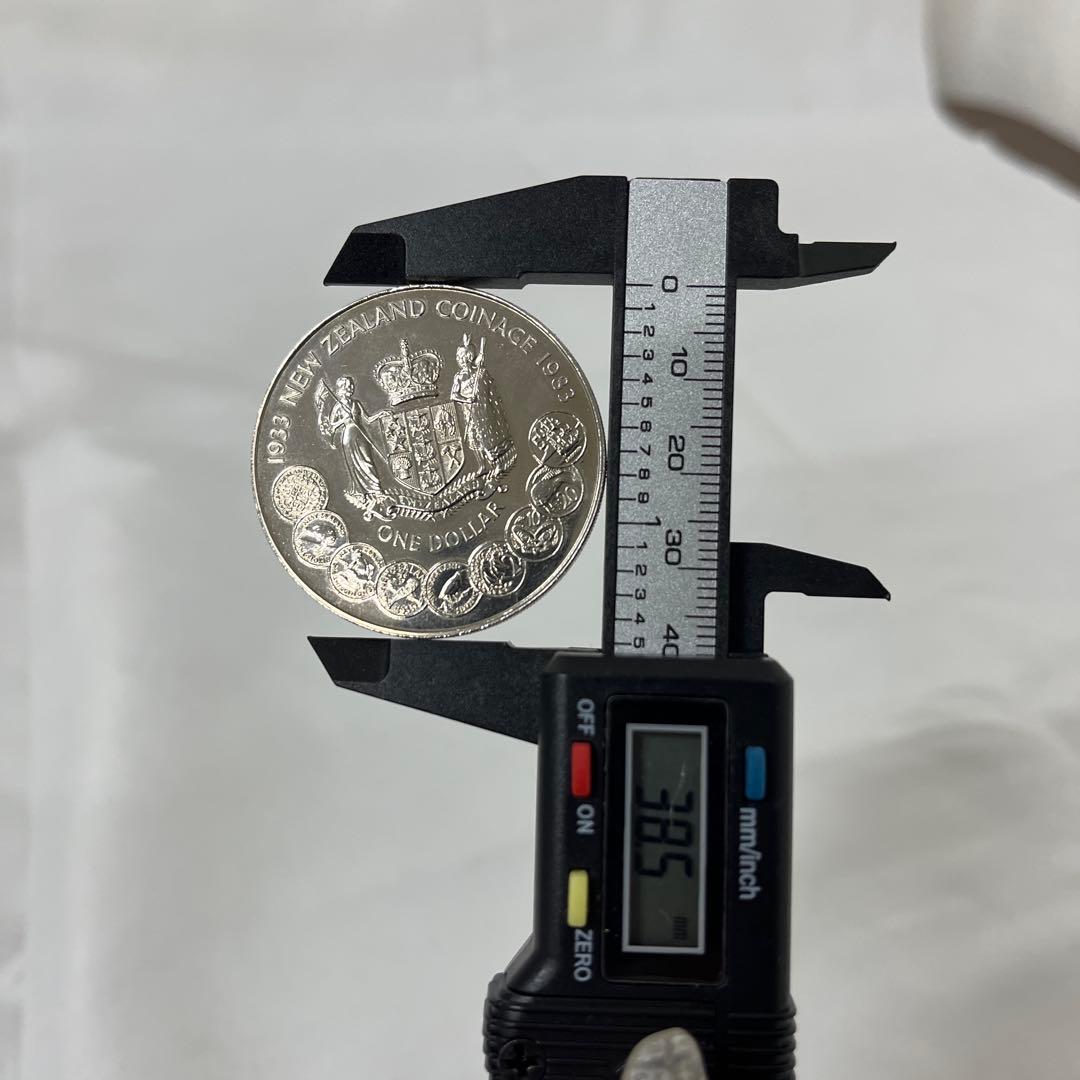 雷 アンティーク 銀貨 ニュージーランド 50周年 1983年 コレクション