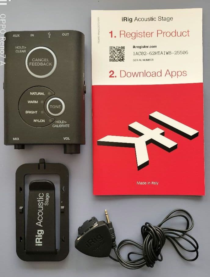 iRig Acoustic Stage アコギ用マイク&プリアンプ