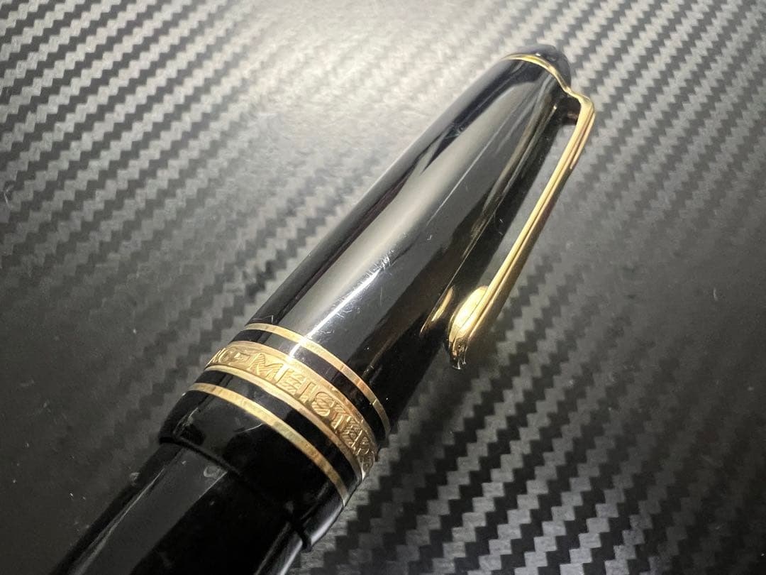 モンブラン マイスターシュテュック 146 万年筆 全金 14K F 細字
